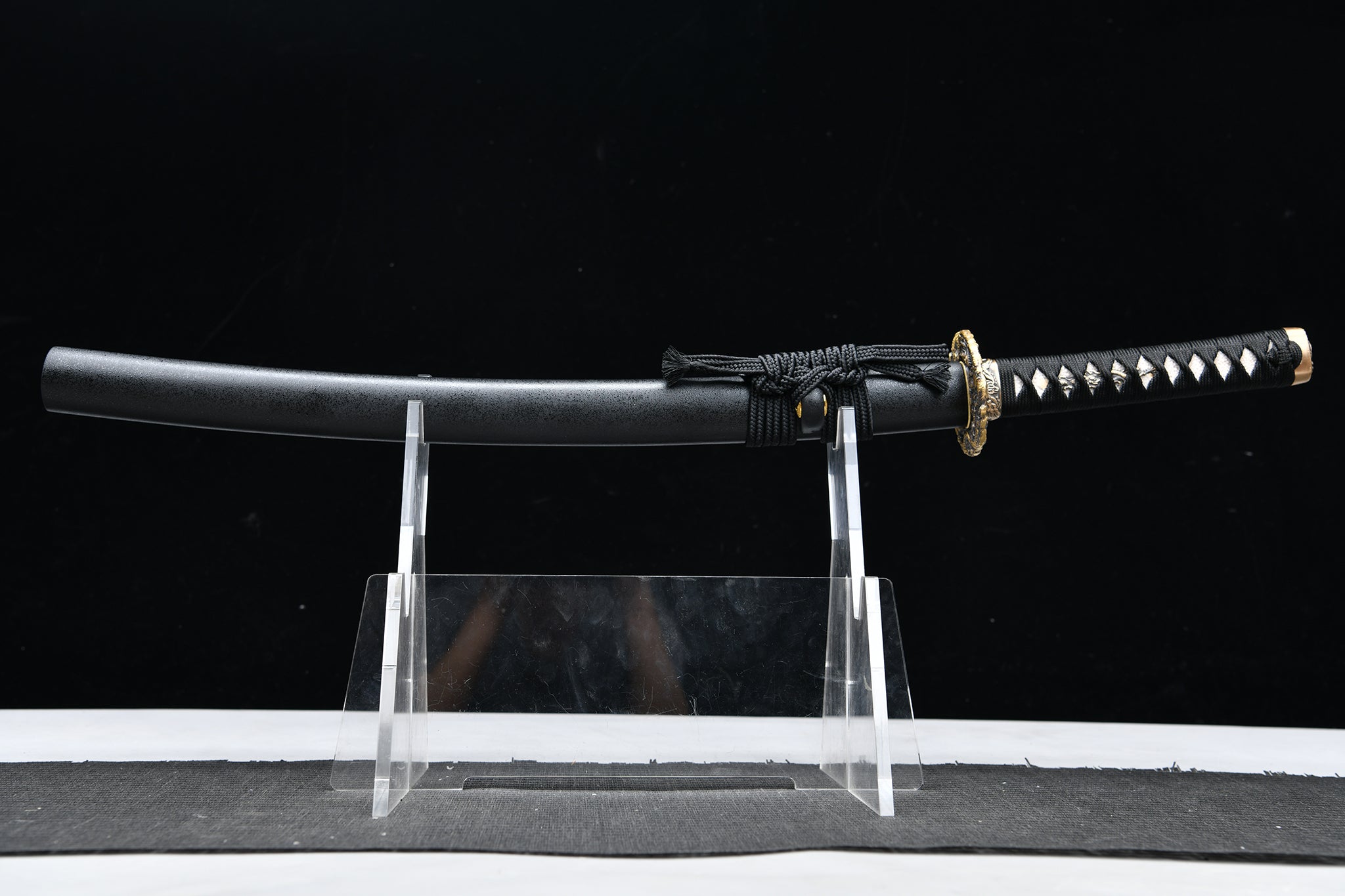 X02-Yunloong-pure copper pattern steel samurai sword