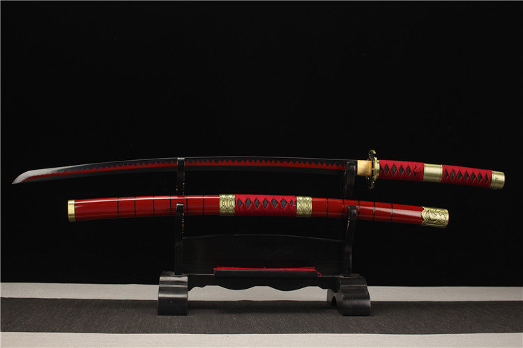 H01One Piece Series Katana - Handcrafted Upgraded Version of Sandai Kitetsu