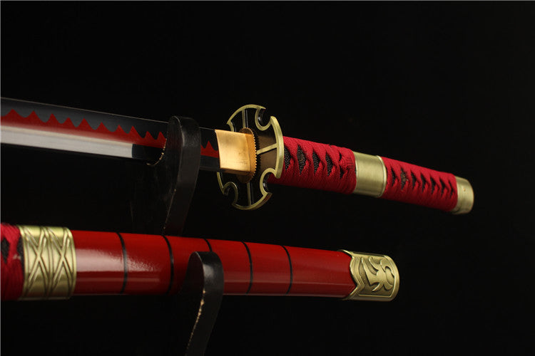 H01One Piece Series Katana - Handcrafted Upgraded Version of Sandai Kitetsu