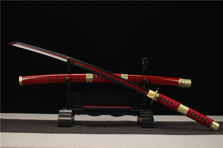 H01One Piece Series Katana - Handcrafted Upgraded Version of Sandai Kitetsu